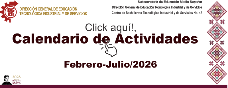 Calendario de Actividades Febrero-Julio/2026